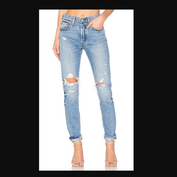 Levi's Denim - LEVIS Original 501S Highrise Jean in OLD HANGOUTS 32w/non-stretch 100% Cotton